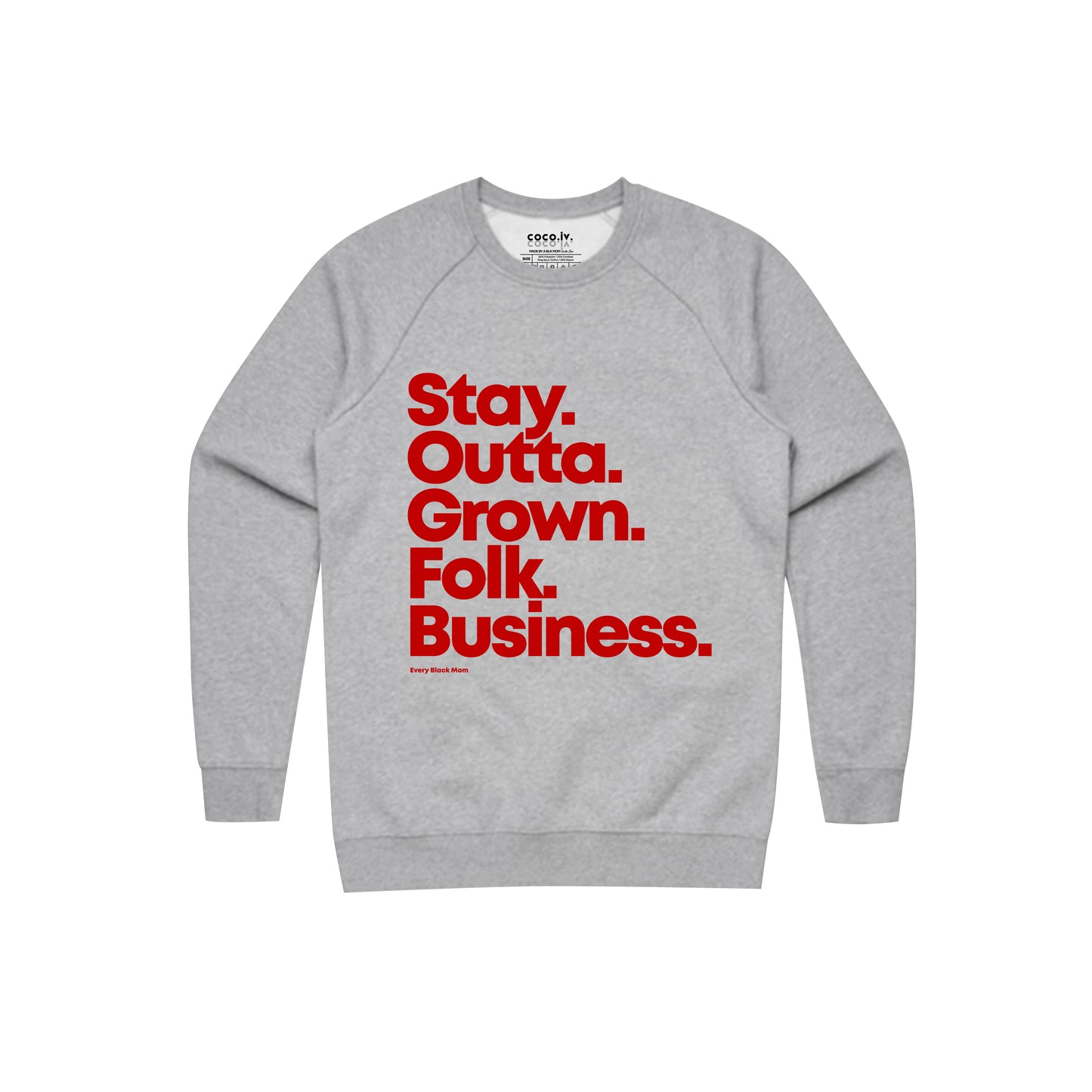 Grown Folk Business Sweatshirt